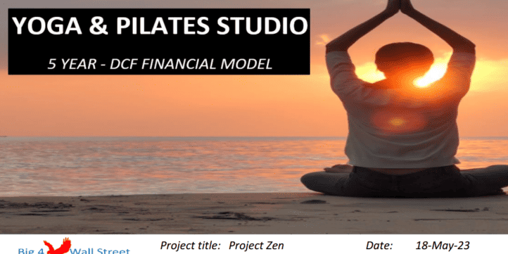 Yoga and Pilates Studio DCF Financial Model Yoga and Pilates Studio DCF Financial Model