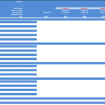 Financial model spreadsheet titled Organic Inputs, displaying key financial metrics for Project Ascender from 2022 to 2026.