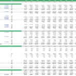 Detailed financial forecast for an EV charging station, including income and balance sheets over ten years.