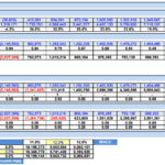 Feasibility metrics chart featuring ROE, NPV, IRR, and payback analysis.