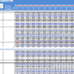 Financial model template for coding bootcamp with income and balance sheet forecasts