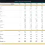 Five-year financial model for a fashion designer showing revenue, expenses, and net income projections.