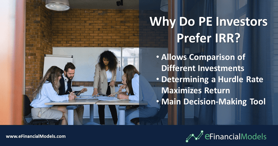 Reasons PE Investors Favor IRR Over Other Metrics | eFinancialModels Why Do PE Investors Prefer IRR?