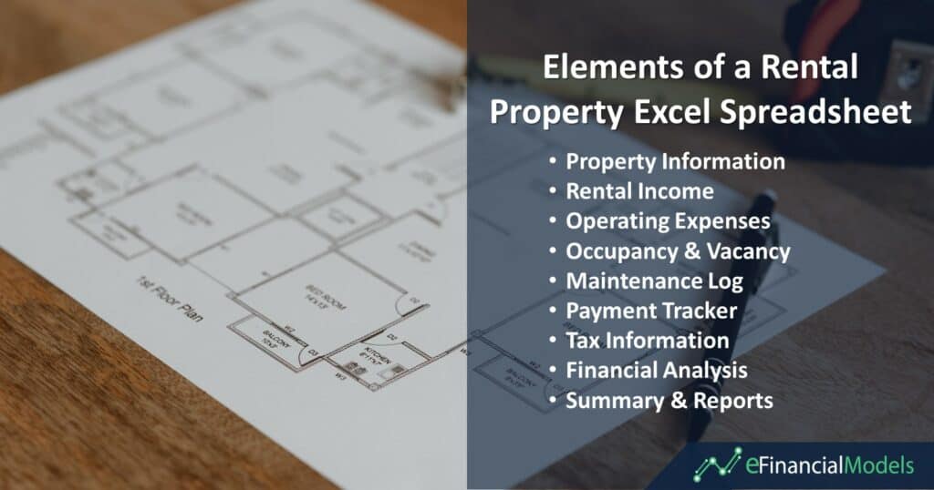 2-Elements-of-a-Rental-Property-Excel-Spreadsheet | eFinancialModels
