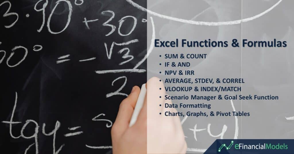 Essential Excel Functions for Financial Modeling | eFinancialModels Excel Functions and Formulas