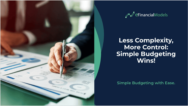 Effective Simple Budgeting Techniques | eFinancialModels Professional budgeting in action with charts and clear financial plans.
