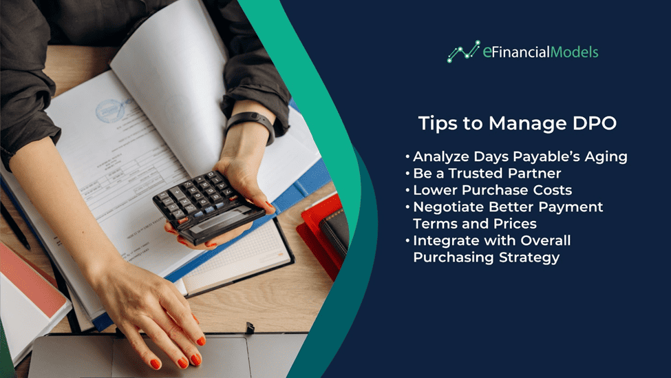 Managing Days Payable Outstanding (DPO) Tips | eFinancialModels Helpful tips for managing Days Payable Outstanding in financial planning.