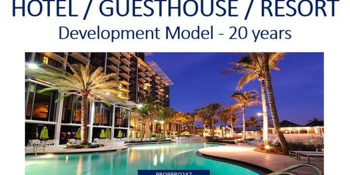 Hotel/Guesthouse/Resort Development Model and Valuation – 20 year Three Statement Analysis Hotel/Guesthouse/Resort Development Model and Valuation – 20 year Three Statement Analysis