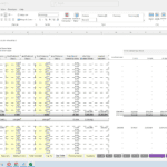 Detailed capitalization table showing equity distribution and ownership percentages.