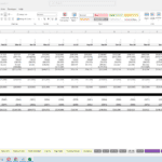 Statement of Cash Flows for Boxes 123, LLC showing cash flow activities from January 2024 to December 2029.