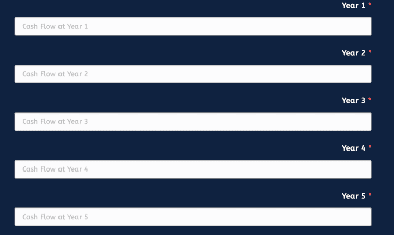 Free FREE NPV Calculator with Explanatory Guide | eFinancialModels