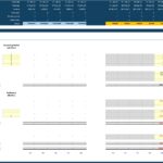 Balance sheet layout displaying assets, liabilities, and equity figures.