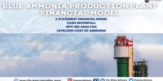 Blue Ammonia using Natural Gas – 3 Statements, Cash Waterfall & NPV/IRR Analysis