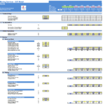 Inputs for moving services DCF model, including revenue and pricing assumptions.