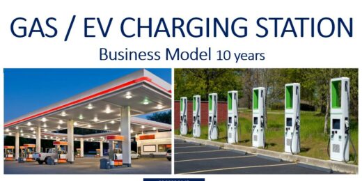 Gas / EV Charging Station 10-year Financial Forecasting Model
