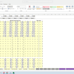 Expense assumptions table detailing monthly fixed costs by role for FY 2024-2029.