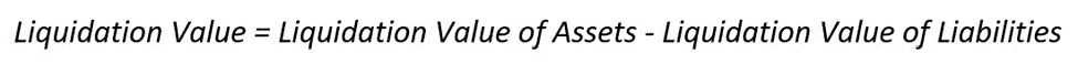 Liquidation Value Formula Breakdown | eFinancialModels Liquidation Value Formula