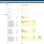 Setup inputs for student accommodation financial model, including costs and services.