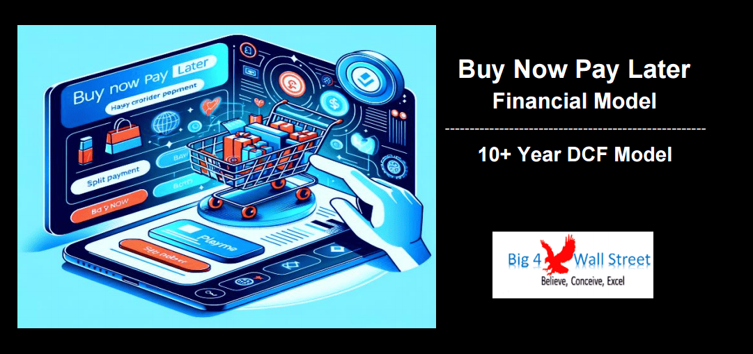 Buy Now Pay Later DCF Model & Valuation (10 Year DCF Model)
