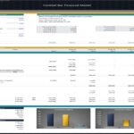 Investor return distributions and projections in cocktail bar model