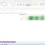 Seller financing model showing mortgage terms and NPV sensitivity analysis chart.