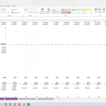 Loan portfolio analysis showing monthly origination, defaults, and average rates in Excel.