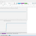 Graphs showing average interest rate and default rate for loan portfolio analysis.