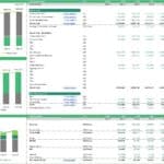 Crane Rental Company Financial Overview and Projections | eFinancialModels Financial model showing projected expenses and cost structures for a crane rental company.