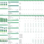 Crane Rental Business Financial Model Overview | eFinancialModels Financial model displaying crane fleet metrics, occupancy rates, and revenue for a rental business.