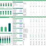 Crane Truck Fleet and Rental Forecast Model | eFinancialModels Financial model illustrating crane truck fleet ownership and rental forecasts.