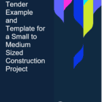 Tender example cover for a small-to-medium construction project template.