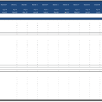 Monthly cash flow statement detailing revenue, expenses, and net income.