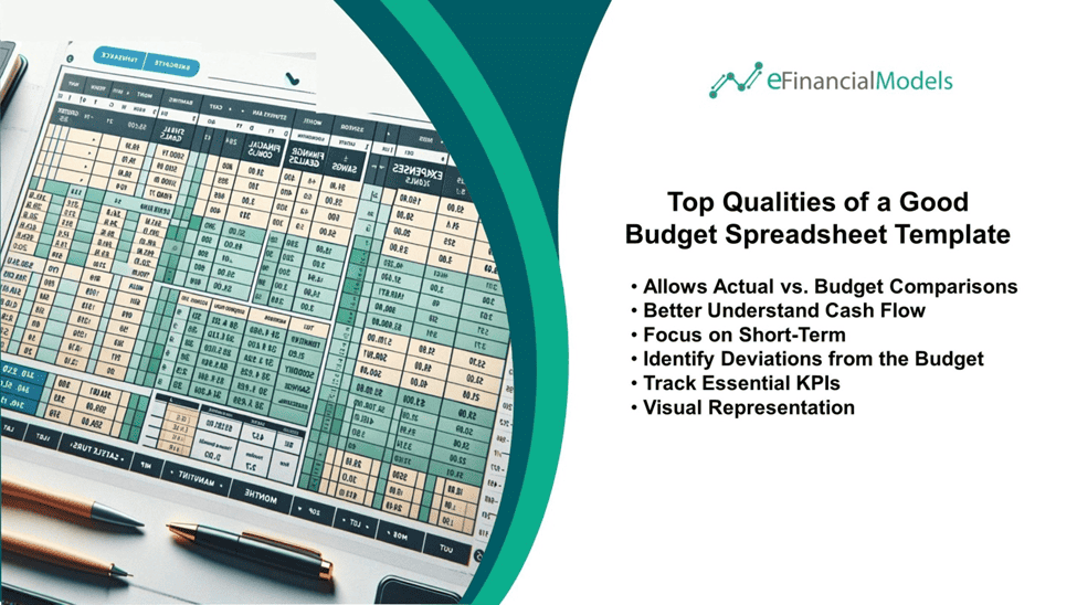 Key Features of an Effective Budget Template | eFinancialModels Overview of top qualities in effective budget spreadsheet templates.