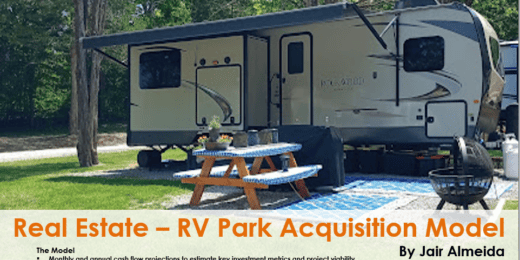 Real Estate – RV Park Acquisition Model