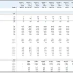 Financial operations calculator for forecasting fitness business revenues from memberships and classes.