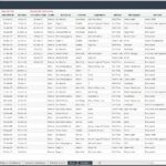Employee Database Overview with Key Details | eFinancialModels Employee database showcasing IDs, names, emails, and hire details in a structured format.