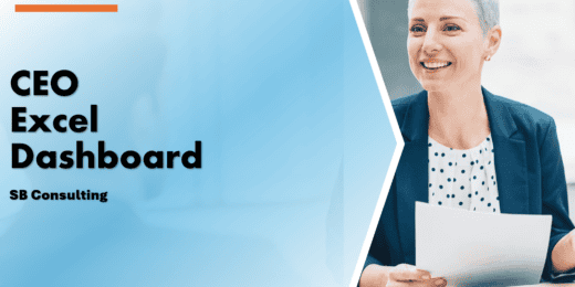 CEO Dashboard KPI Excel Template