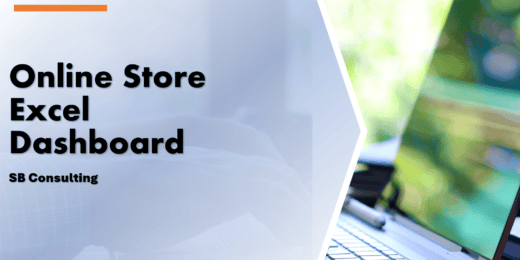 Online Store Sales Dashboard Excel Template