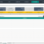 Recruitment dashboard displaying candidate details and application status for job openings.