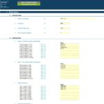 ABC Fund 1 Financial Projection Setup Inputs | eFinancialModels Financial projection setup sheet for ABC Fund 1, detailing equity investments, debt notes, and SAFE contracts.