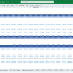 2023 Bookkeeping Agency Balance Sheet Overview | eFinancialModels Balance sheet for bookkeeping agency showing monthly assets and liabilities for 2023.