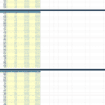 Employee Salary Breakdown and Cost Analysis | eFinancialModels Table showing employee salaries, hourly rates, hours worked, and employment dates for cost analysis.