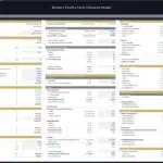 Broilers Poultry Farm financial model assumptions for 2025 including startup costs, operational expenses, and valuation metrics.