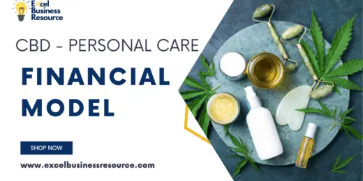 CBD Personal Care Financial Model and Valuation Template