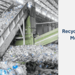 Recycling Company Financial Model Cover Page | eFinancialModels Cover page depicting recycling processes with financial model title for industry analysis.