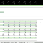 Input Sheet for Financial Model | eFinancialModels An Excel Input Sheet displaying general assumptions, macroeconomic factors, and customer base metrics for financial modeling.
