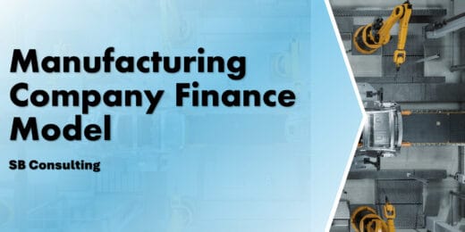 Manufacturing Company Financial Model (15 Years Forecast)