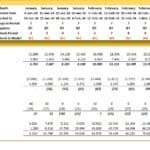 13-Week Cash Flow Forecast Table | eFinancialModels Detailed 13-week cash flow forecast including inflows and outflows.
