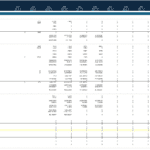 Debt Schedule for XYZ Construction Project | eFinancialModels Debt schedule showing financing details for the XYZ construction project in 2023.