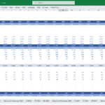 Monthly Income Statement for Restaurant Financial Model | eFinancialModels Income statement for restaurant model detailing monthly revenue and expenses.